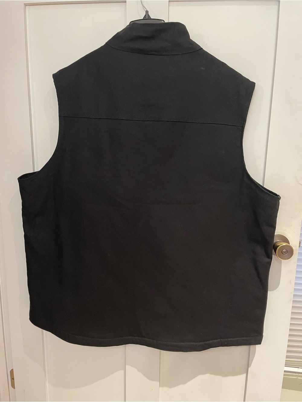 EUC Brahma Men’s Black Duck Canvas Utility Work vest size 3XL